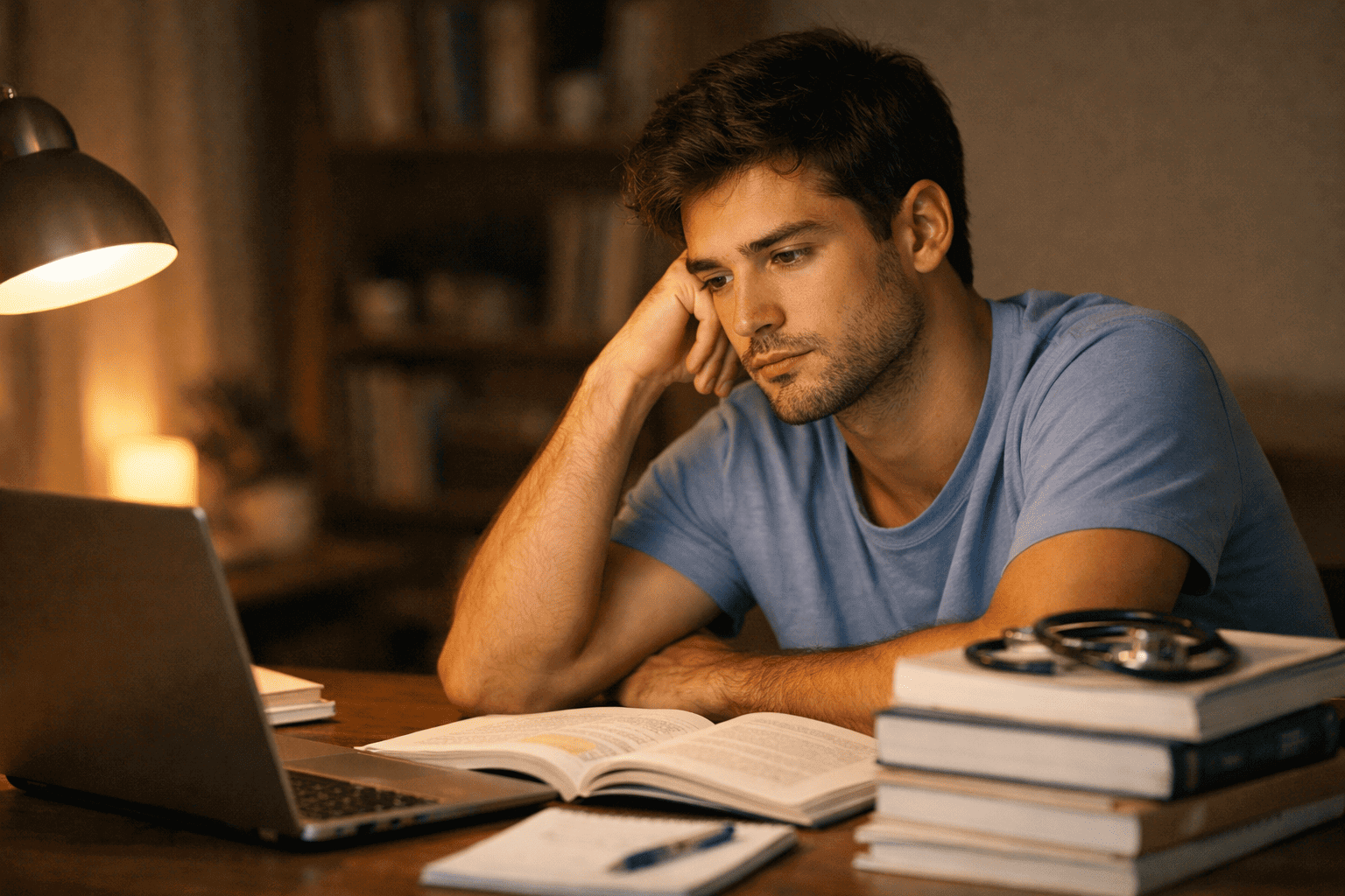 Ansiedade e autocobrança em estudantes de medicina