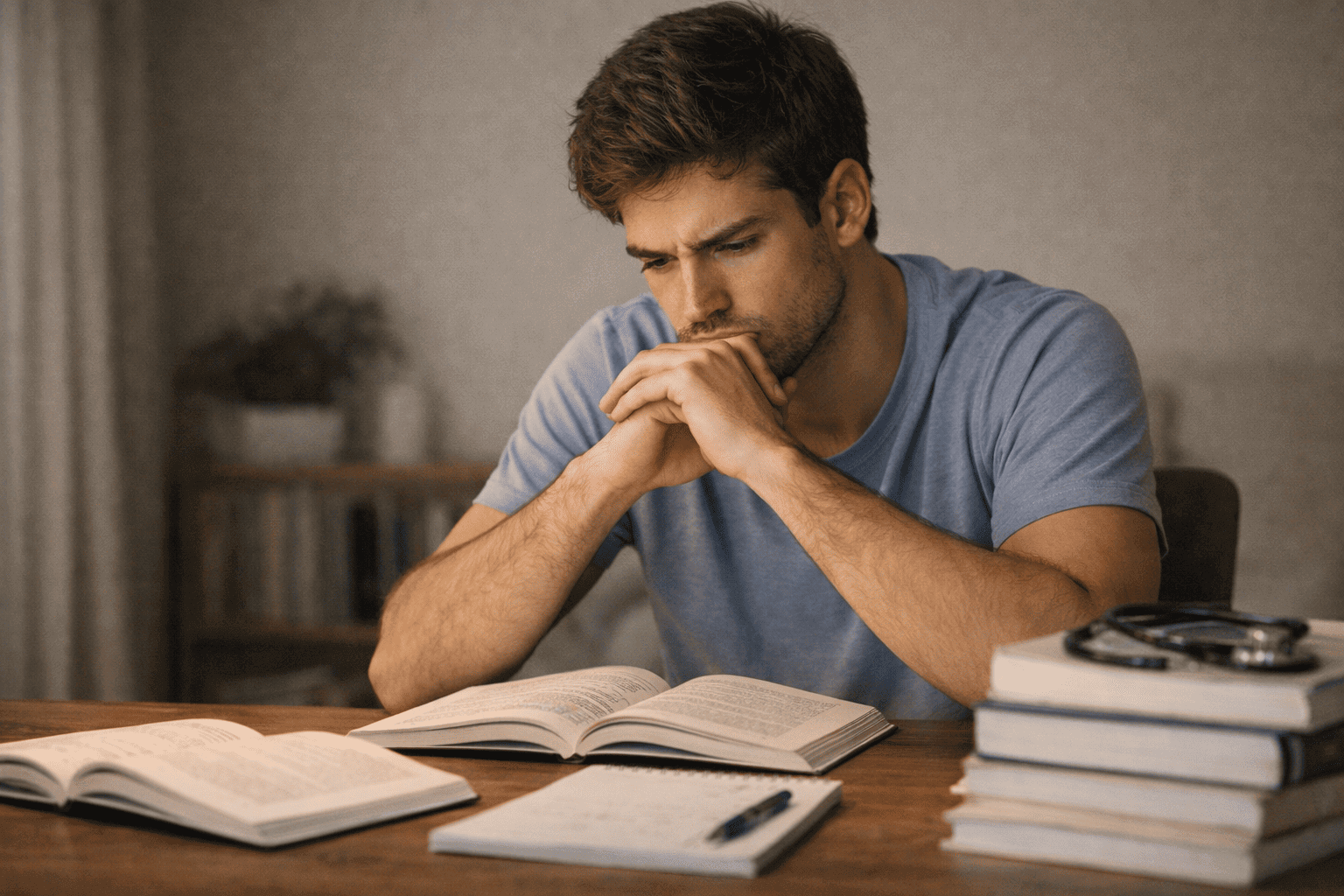 autocobrança excessiva em estudantes de medicina